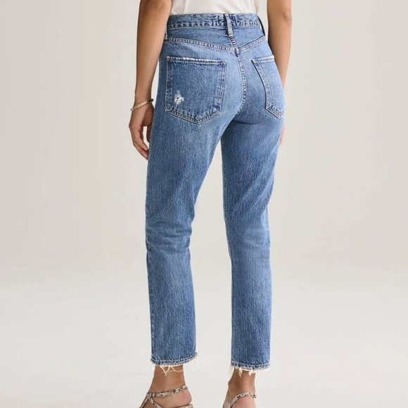 AGOLDE Riley High Rise Straight Crop - Picture 3 of 7